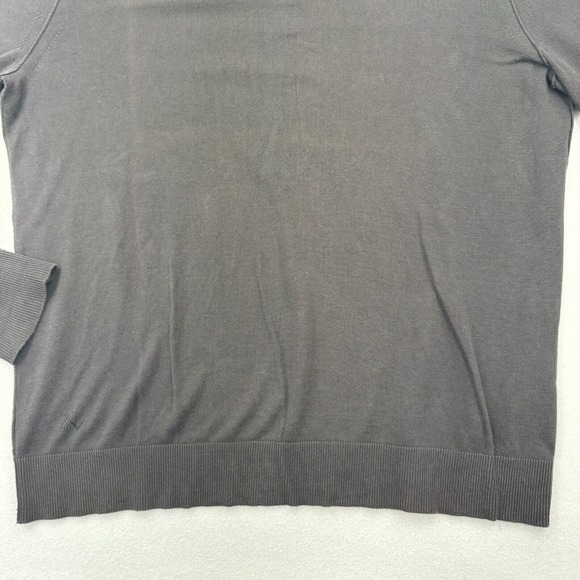 ZADIG & VOLTAIRE Sweater Mens Medium Black Pullover Crewneck Cotton Long Sleeve - Picture 3 of 9